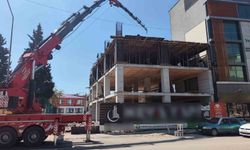 Depremde yıkılan birlik binası yeniden inşa ediliyor