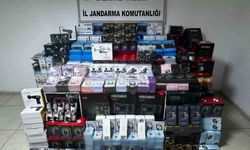 Gaziantep'te çok sayıda kaçak malzeme ele geçirildi: Bir gözaltı