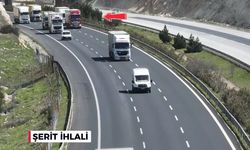 Gaziantep'te dron destekli trafik denetimi: 4 bin 234 araca ceza