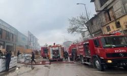 Gaziantep'te kereste imalathanesinde yangın