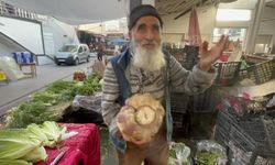 Batman'da 4 kiloluk dev turp görenleri şaşırttı