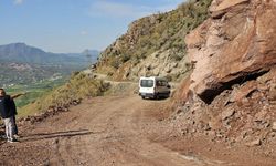 Batman'da heyelan nedeniyle kapanan grup yolu ulaşıma açıldı