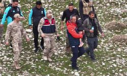 Siirt’te kaybolan 3 yaşındaki çocuk 4 kilometre uzakta sağ bulundu