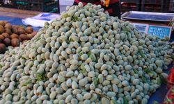 Diyarbakır'da baharın habercisi çağla tezgâhlarda