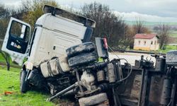 Diyarbakır-Batman yolunda TIR kazası