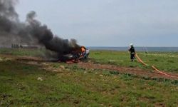 Diyarbakır'da gaz kaçağı faciaya dönüşüyordu: Otomobil alev aldı