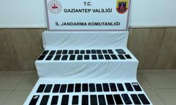 Gaziantep'te gümrük kaçağı telefonlara el konuldu