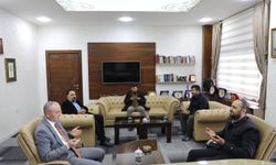 HÜDA PAR Ağrı İl Başkanı Yılmaz’dan İl Milli Eğitim Müdürlüğüne ziyaret