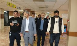 HÜDA PAR heyeti saldırıda yaralananları ziyaret etti