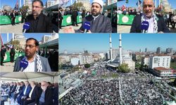 İstanbul’daki Mevlid-i Nebi programına katılan isimlerden "vahdet" çağrısı