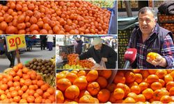 İhraç edilemeyen o mandalina ilk kez Diyarbakır pazarlarında