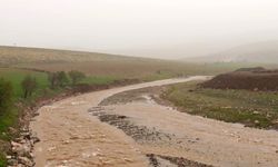 Kilis'te Sabun Suyu'nun seviyesi yükseldi