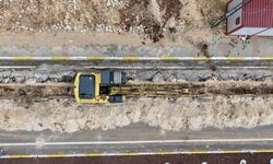 Mardin'in mahallesinde atık su hattı çalışması tamamlandı