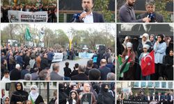 Mescid-i Aksa'nın kapatılması ve idam kararına Batmanlılardan sert tepki