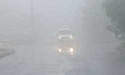 Şanlıurfa’da yoğun sis: Görüş mesafesi 20 metreye kadar düştü