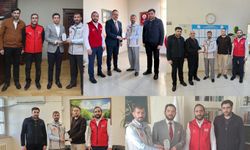 Umut Kervanı, Genç ilçesinde desteklerinden ötürü kurumlara teşekkür ziyareti