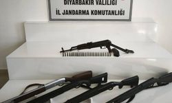 Diyarbakır’da silah ve mühimmat operasyonu