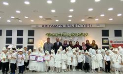 Adıyaman' da miniklerin Kur’an-ı Kerim coşkusu yürekleri ısıttı