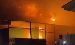 Adıyaman’da prefabrik ev yangını