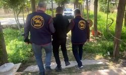 Kesinleşmiş 40 yıl cezayla aranan şahıs bağ evinde yakalandı