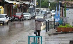 Kilis'te kuvvetli yağış ve sis etkili oldu