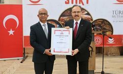 Siirt'in marka değeri "Zivzik narı" tescillendi