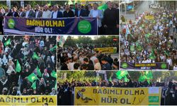 Diyarbakır'da "Madde Bağımlılığına Hayır!" yürüyüşü