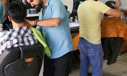 Diyarbakır'da berberlerin mesaisi gece yarısına uzadı