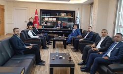 Cizre’de yeni müftülük binasında ilk toplantı yapıldı