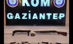 Gaziantep'te ruhsatsız silah operasyonu: Bir gözaltı