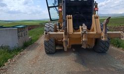Deveci Köyü’nde stabilize yol çalışması tamamlandı
