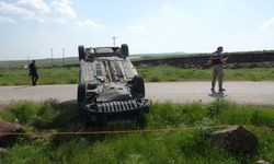 Kilis’te otomobil takla attı: 5 kişi yaralandı
