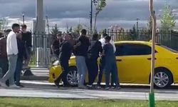 Malatya'da sürücülerin kavgası görüntülere yansıdı