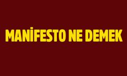 Manifesto ne anlama gelir? Kökeni nedir?