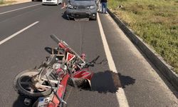 Mardin'de otomobil ile motosiklet çarpıştı: 1 ölü