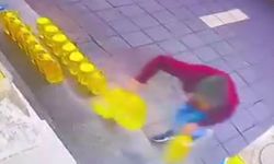 Diyarbakır'da kaşla göz arasında sıvı yağları alıp kaçtı