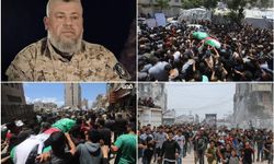 Şehit İzzeddin el-Haddad dualarla defnedildi