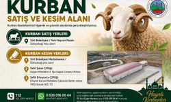 Siirt’te Kurban Bayramı için satış ve kesim alanları belirlendi