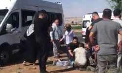 Batman'da para nakil aracı ile minibüs çarpıştı: 15 yaralı