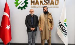 Afganistan Maliye Bakan Yardımcısı Mansoor’dan HAKSİAD’a ziyaret
