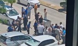 Adıyaman Adliyesi önünde yumruklu kavga