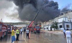 Gaziantep'te fabrika yangını
