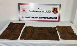 Gaziantep'te İbranice 3 adet tarihi eser tablo ele geçirildi