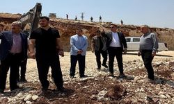 İdil'deki şantiye ve konkasör tesisinde inceleme