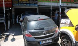 Diyarbakır'da araç klimaları için sanayide uzun kuyruklar oluştu