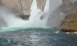 Diyarbakır'daki barajda su tahliyesi devam ediyor