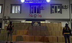 Adıyaman'da milyonlarca gümrük kaçağı sigara ele geçirildi