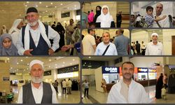 Kâbe aşkına doyamayan hacılar gözyaşlarına hâkim olamadı