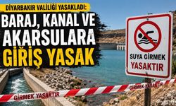 Diyarbakır Valiliği yasakladı: Baraj, kanal ve akarsulara giriş yasak