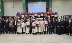 Görkemli hafızlık icazet merasimi: 56 hafız belgelerini aldı